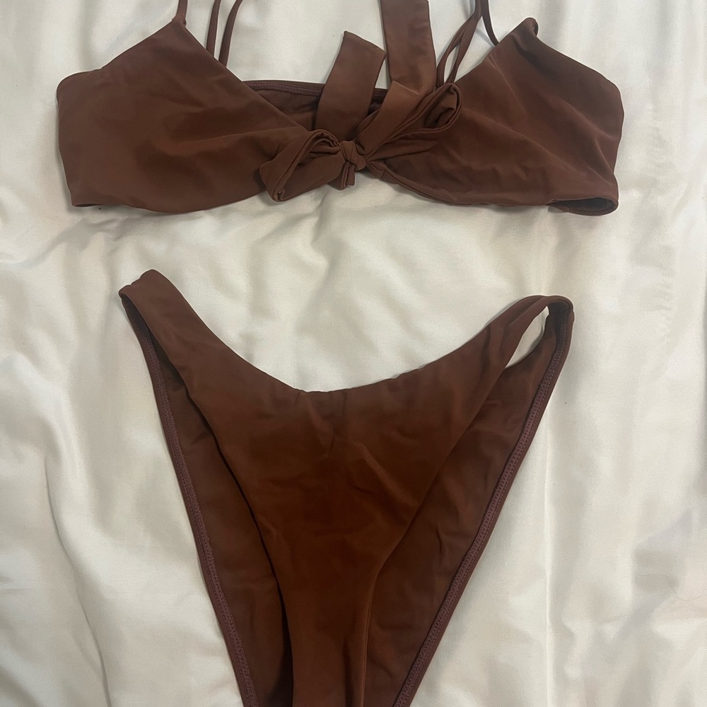 PacSun Chestnut Bikini Set